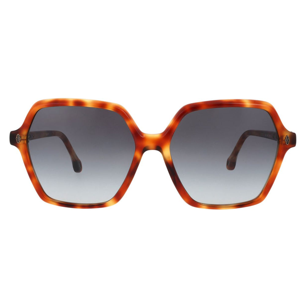 ba&sh Lotty Écaille Mouchetée Rousse E598 de face - Les Lunettes de Pauline