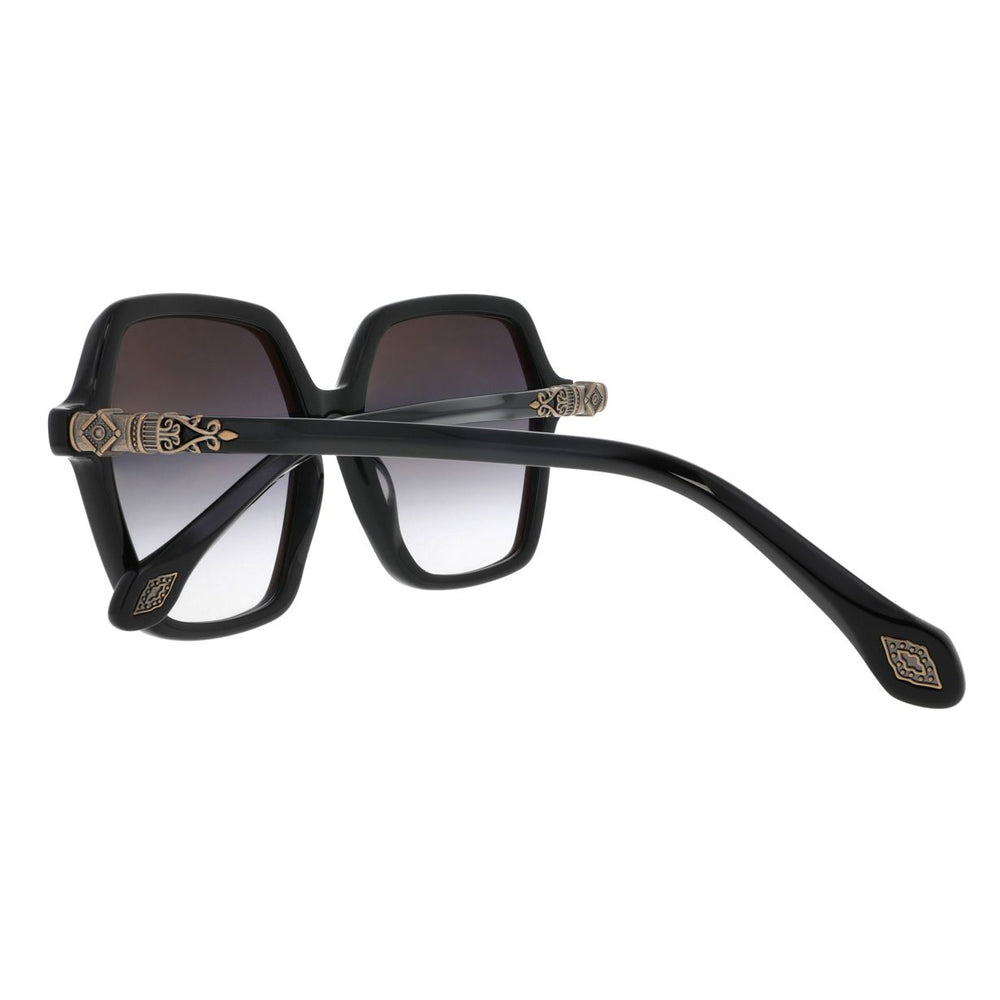 ba&sh Lotty Noir NO61 en détail des branches - Les Lunettes de Pauline