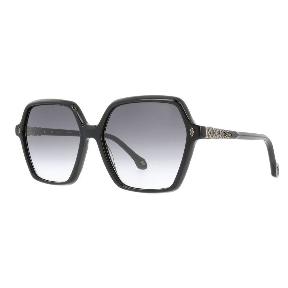 ba&sh Lotty Noir NO61 de trois-quarts - Les Lunettes de Pauline