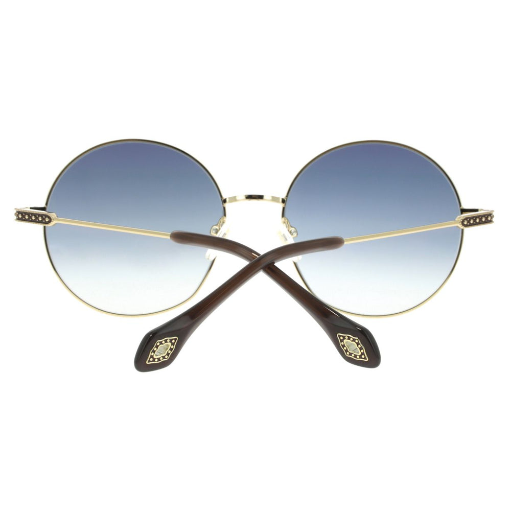 ba&sh Lucia Brun et Doré BRDO en détail des branches - Les Lunettes de Pauline