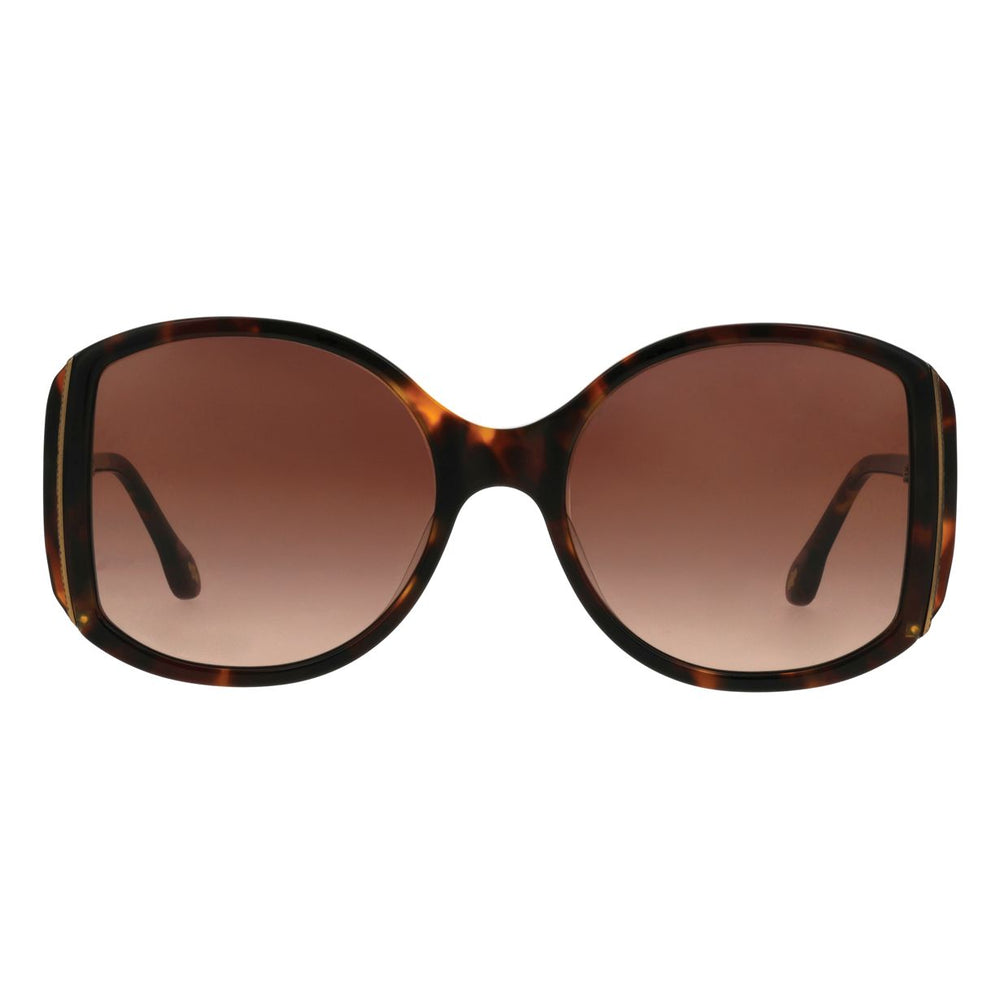 ba&sh Lucy Écaille Foncée E058 de face - Les Lunettes de Pauline