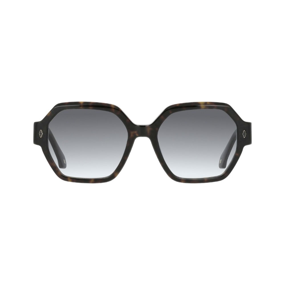 ba&sh Micha02 Écaille Foncée Mouchetée E030 de face - Les Lunettes de Pauline