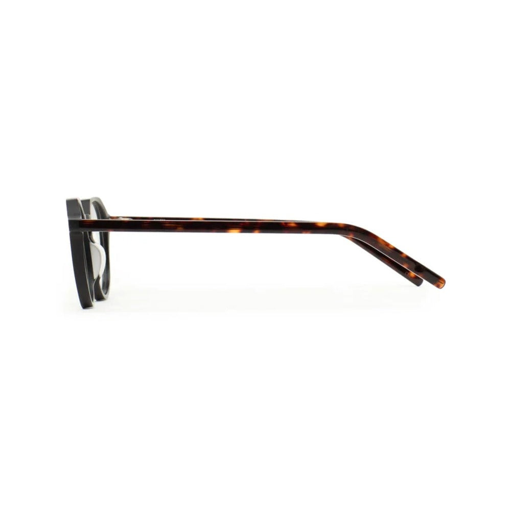 Kaleos Berkus L Noir Mat 01 vue de profil - Les Lunettes de Pauline