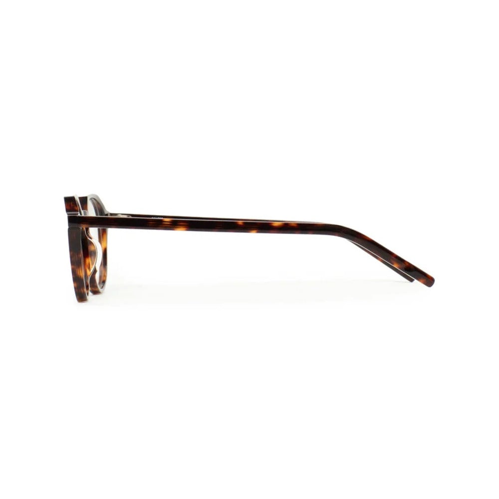 Kaleos Berkus L Havane Foncé 02 vue de profil - Les Lunettes de Pauline