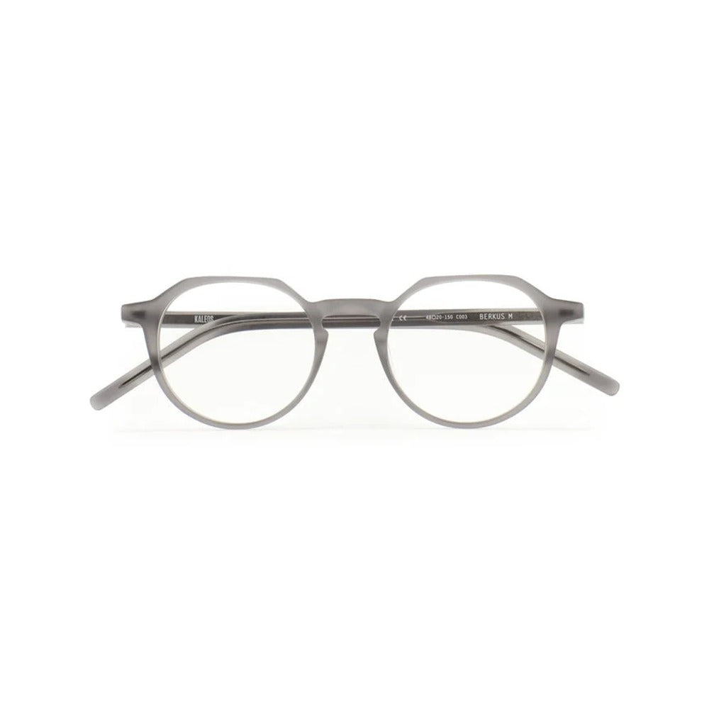 Kaleos Berkus M Gris Cristal Mat 03 de face - Les Lunettes de Pauline