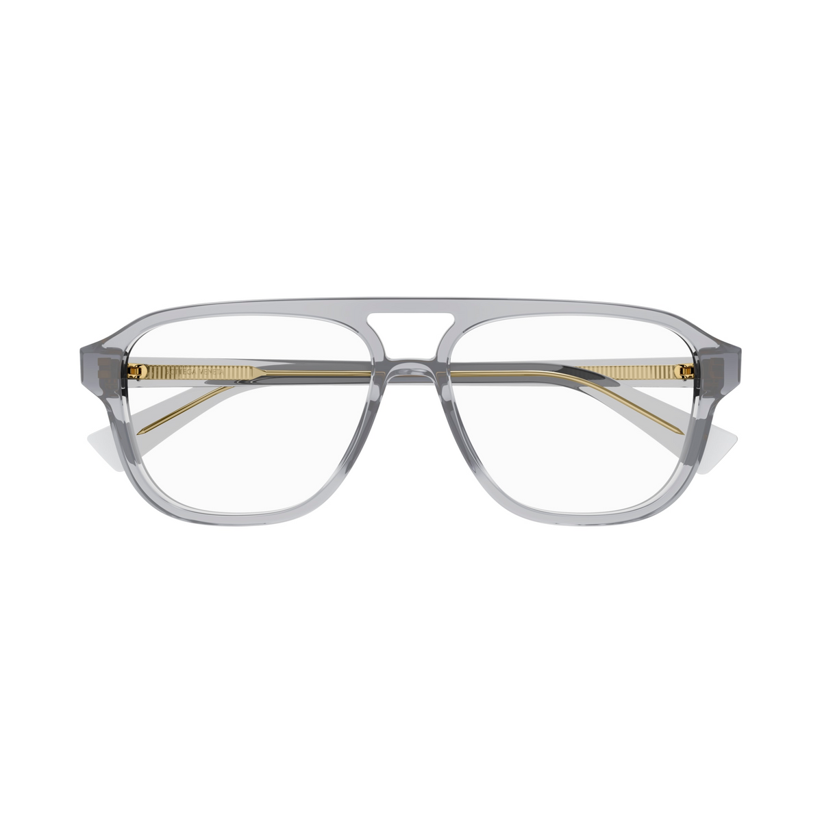 Bottega Veneta BV1294O Gris Cristal 004 de face - Les Lunettes de Pauline