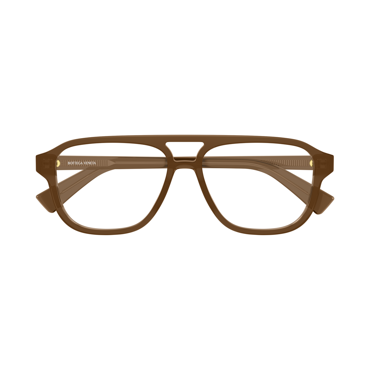 Bottega Veneta BV1294O Brun Caramel 005 de face - Les Lunettes de Pauline