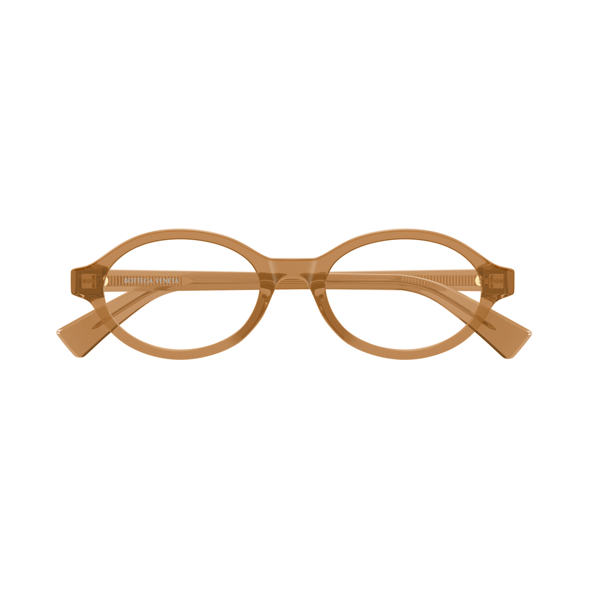 Bottega Veneta BV1367O Orange Caramel 005 de face - Les Lunettes de Pauline