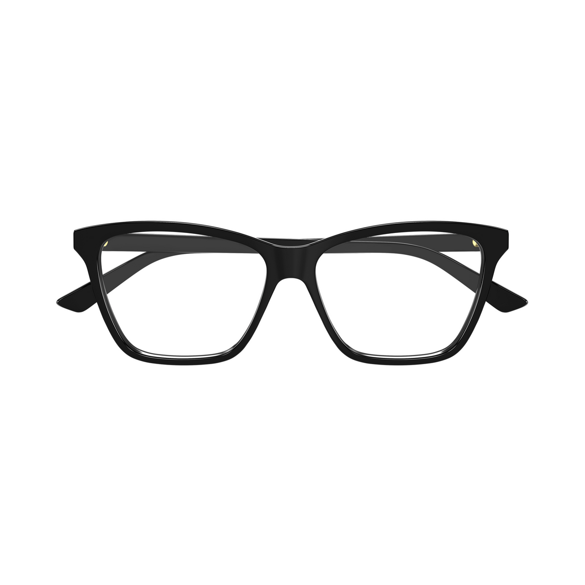 Bottega Veneta BV1421O Noir 001 de face - Les Lunettes de Pauline