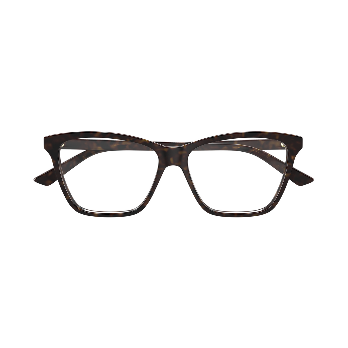 Bottega Veneta BV1421O Écaille Havane 002 de face - Les Lunettes de Pauline