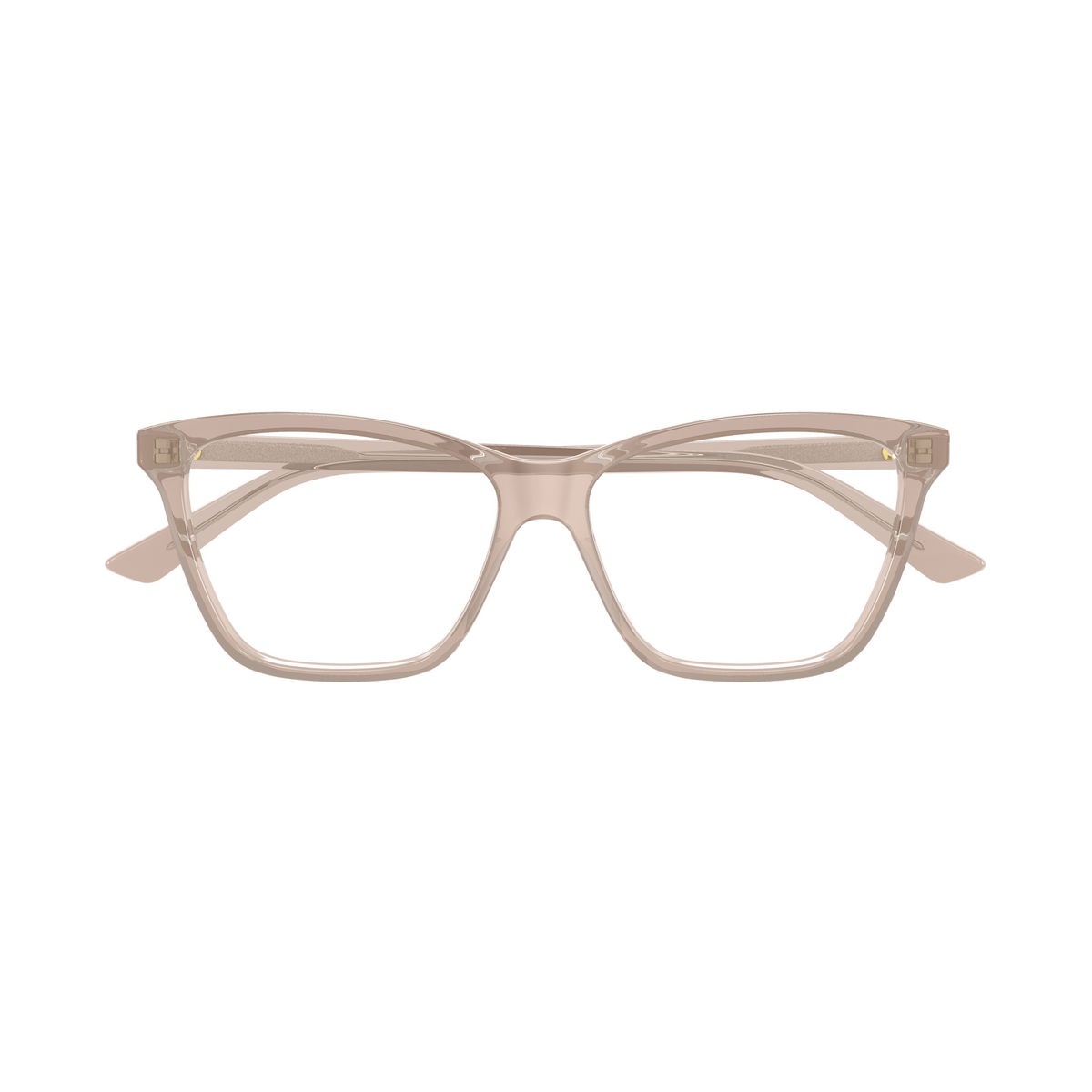 Bottega Veneta BV1421O Beige Rosé 004 de face - Les Lunettes de Pauline