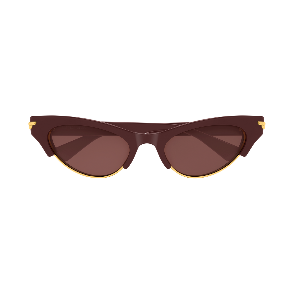 Bottega Veneta BV1431S Bordeaux 004 de face - Les Lunettes de Pauline