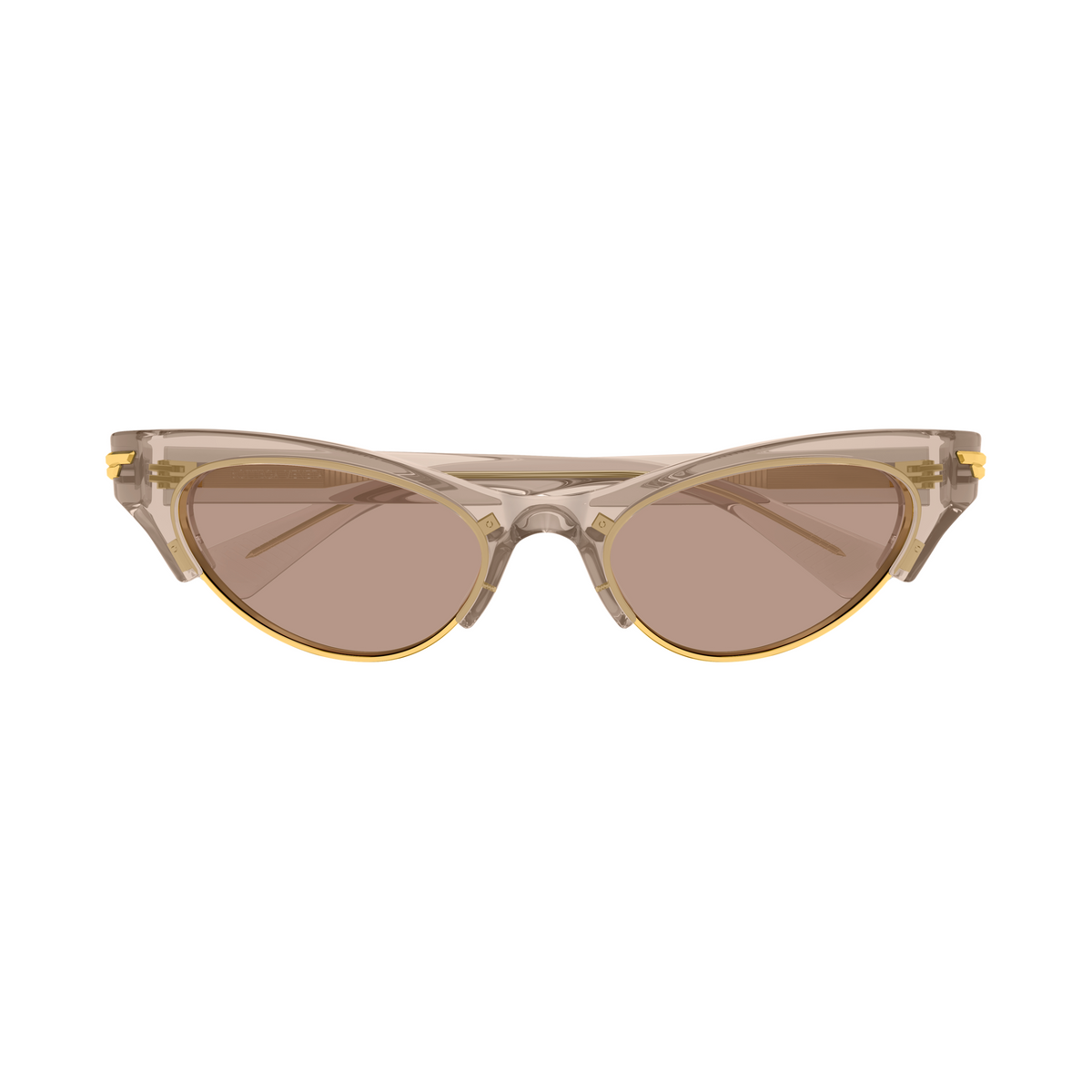 Bottega Veneta BV1431S Beige Rosé 005 de face - Les Lunettes de Pauline