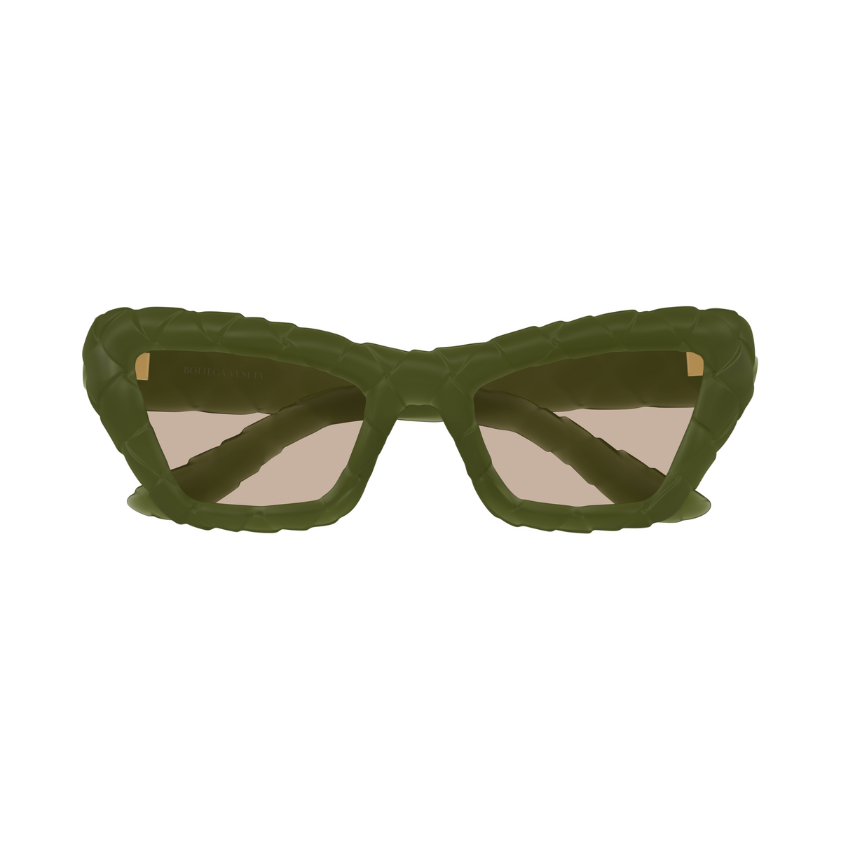 Bottega Veneta BV1438S Vert Kaki 003 de face - Les Lunettes de Pauline