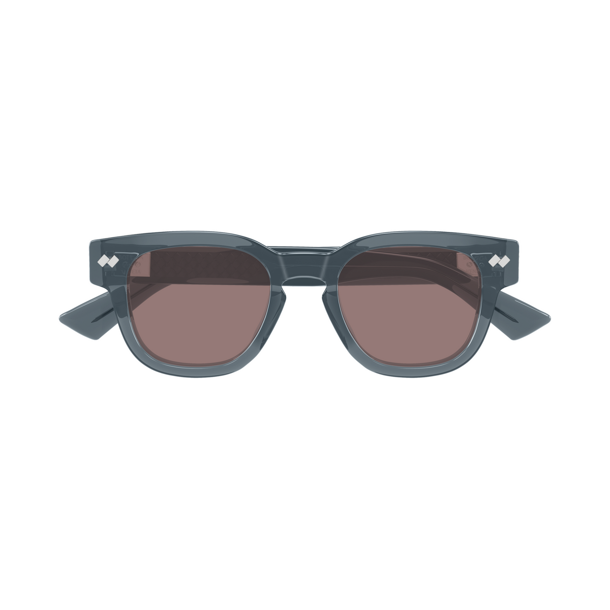 Bottega Veneta BV1441S Gris Bleuté 003 de face - Les Lunettes de Pauline