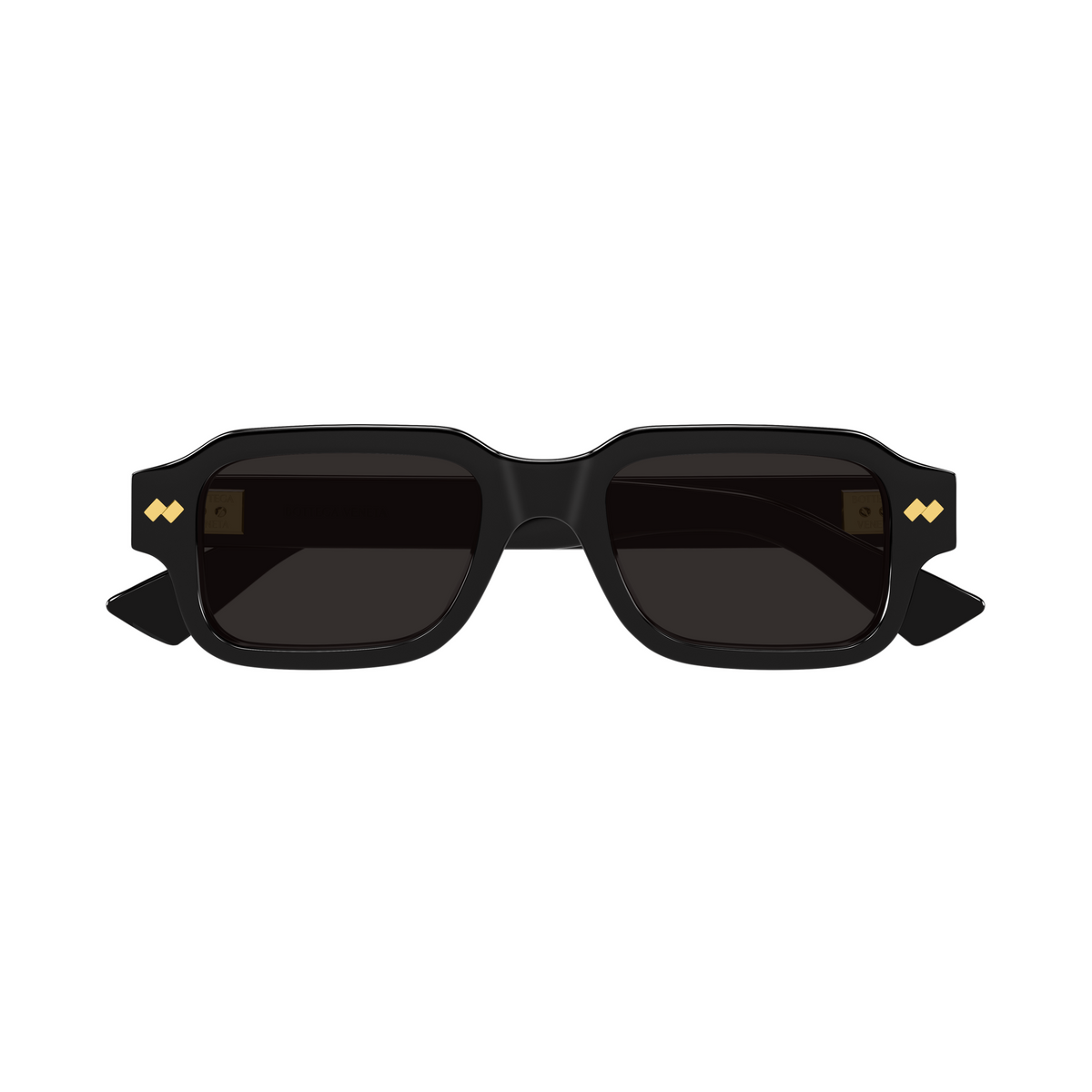 Bottega Veneta BV1442S Noir 001 de face - Les Lunettes de Pauline