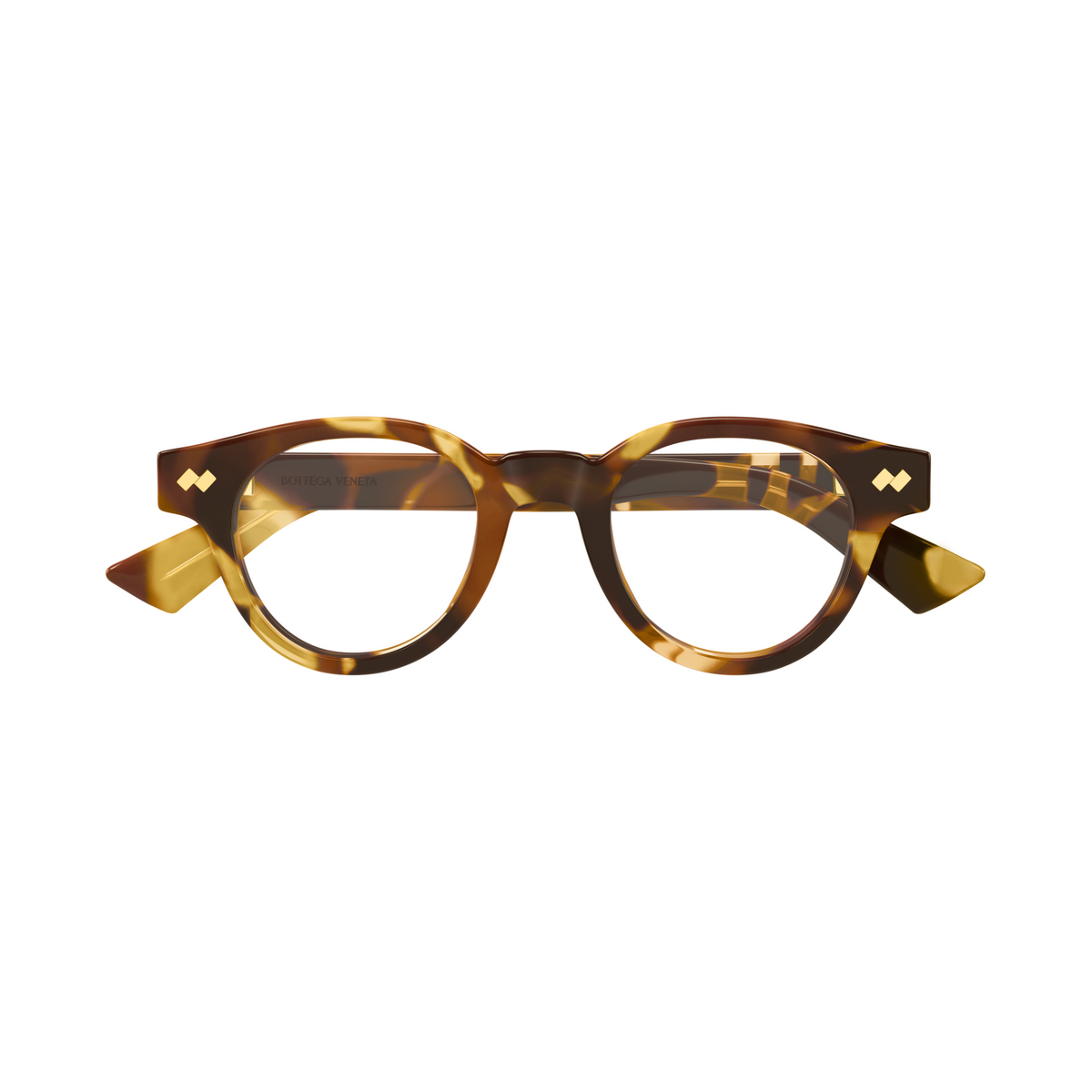 Bottega Veneta BV1443O Écaille Havane 002 de face - Les Lunettes de Pauline
