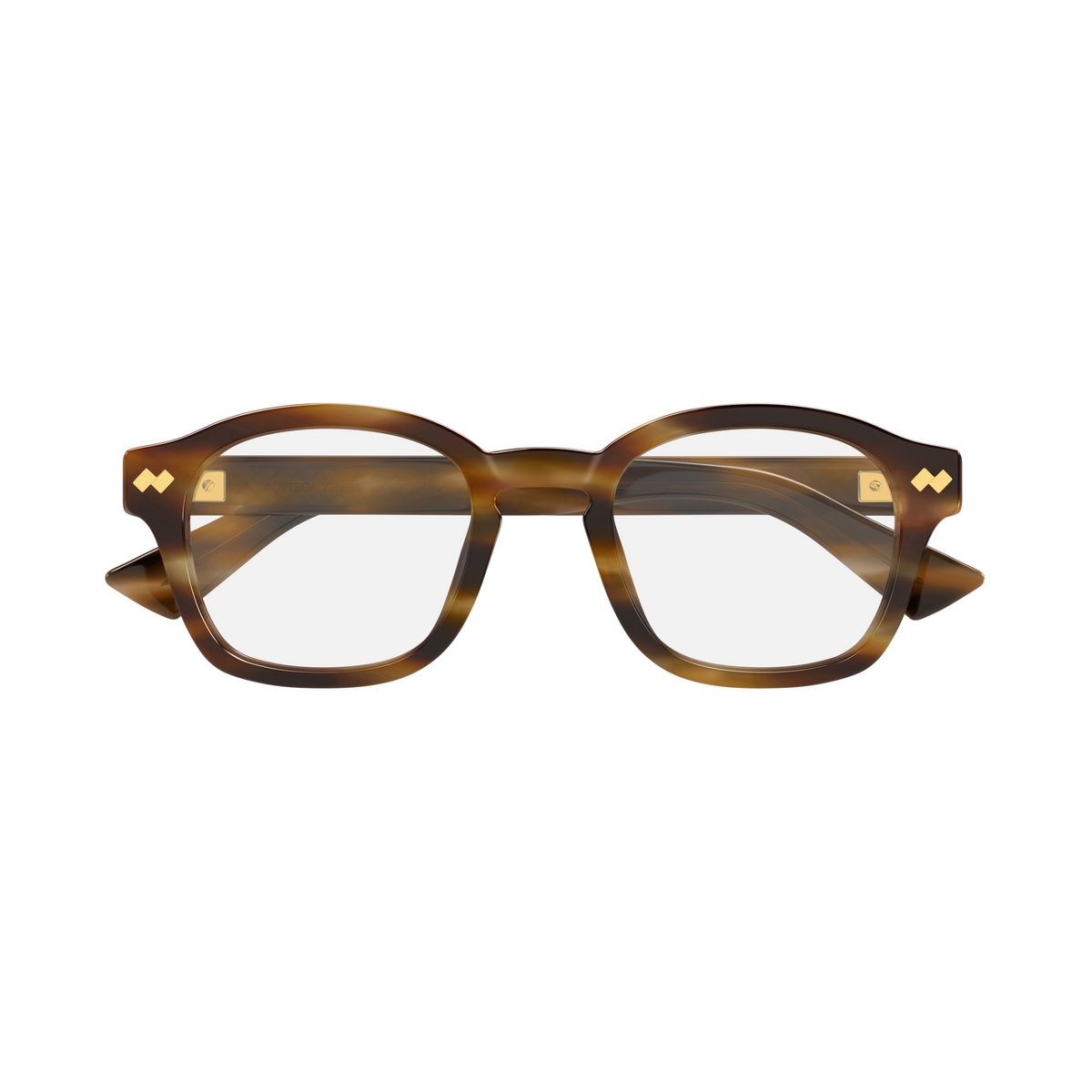 Bottega Veneta BV1445OA Écaille Havane 002 de face - Les Lunettes de Pauline