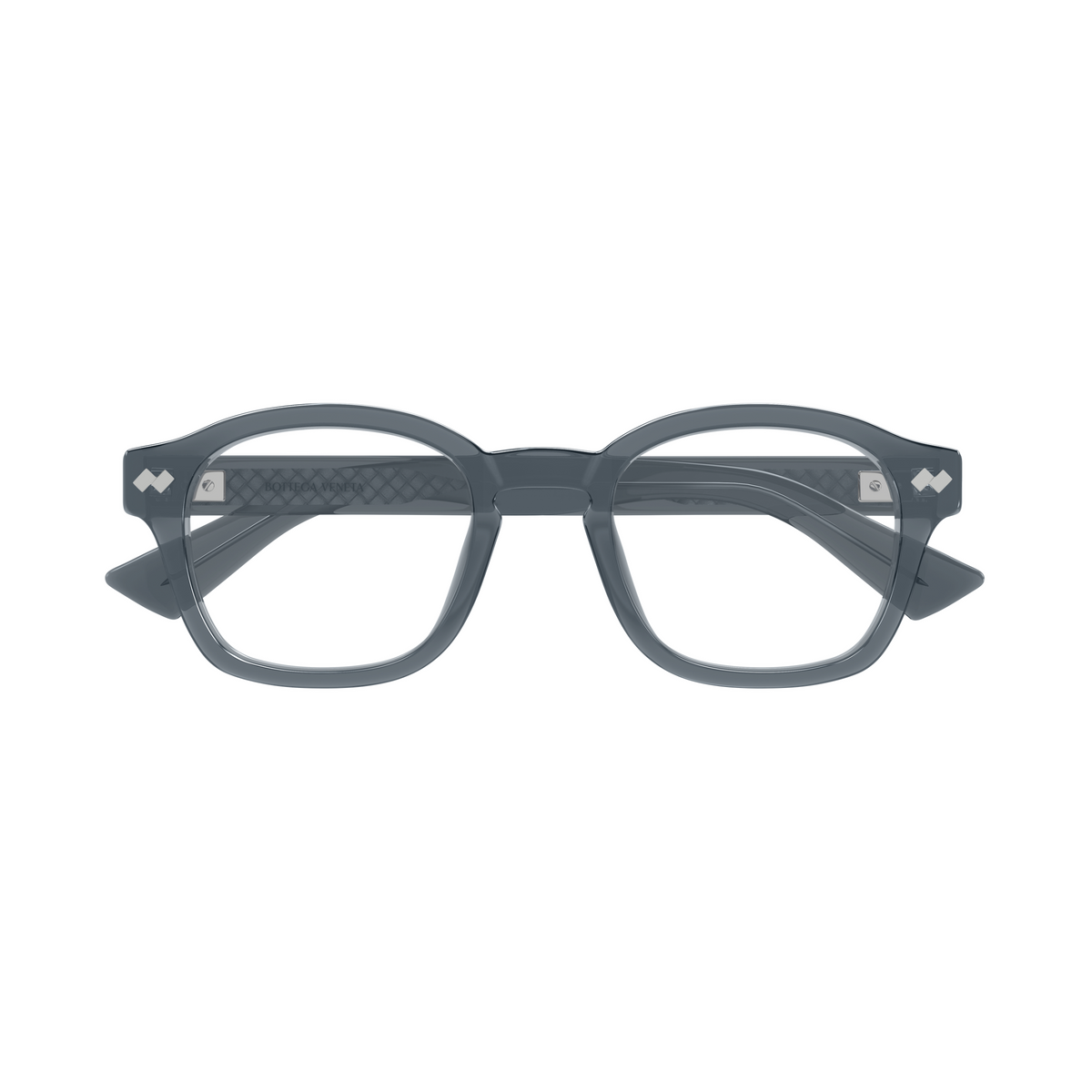 Bottega Veneta BV1445OA Gris Ardoise 003 de face - Les Lunettes de Pauline
