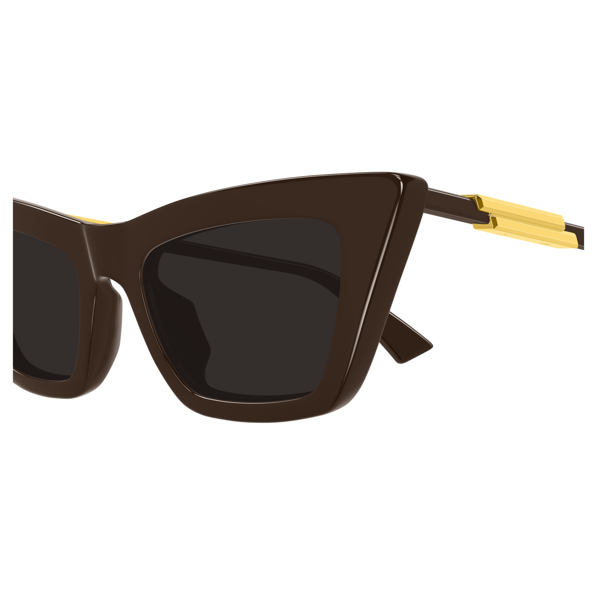 Bottega Veneta BV1446S Brun 003 en détail des branches - Les Lunettes de Pauline