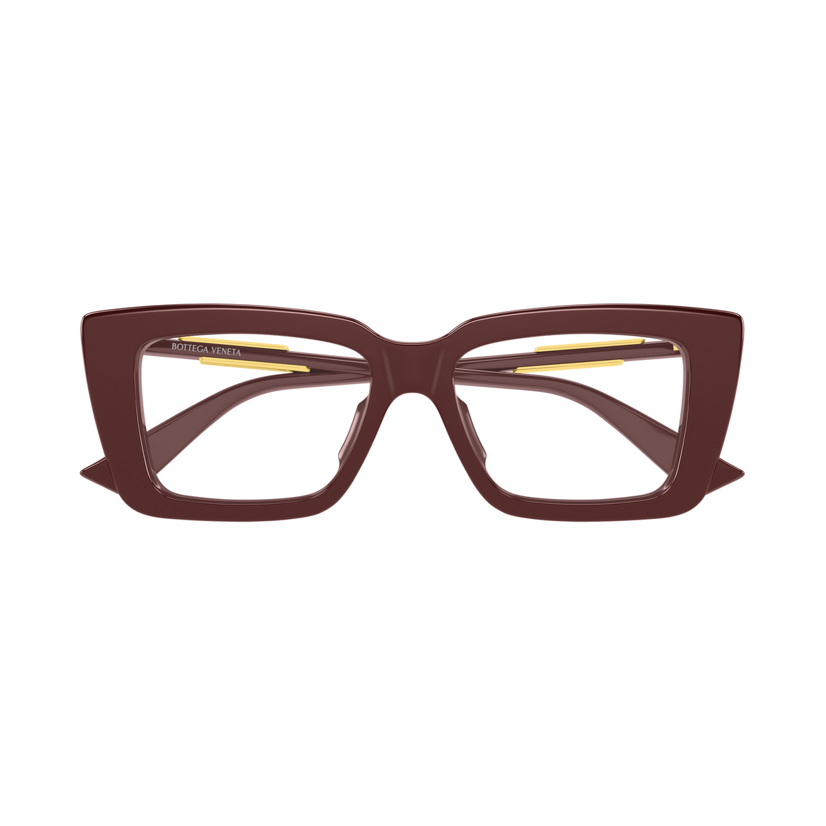 Bottega Veneta BV1448O Bordeaux 004 de face - Les Lunettes de Pauline