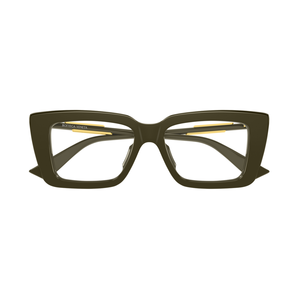 Bottega Veneta BV1448O Vert 005 de face - Les Lunettes de Pauline
