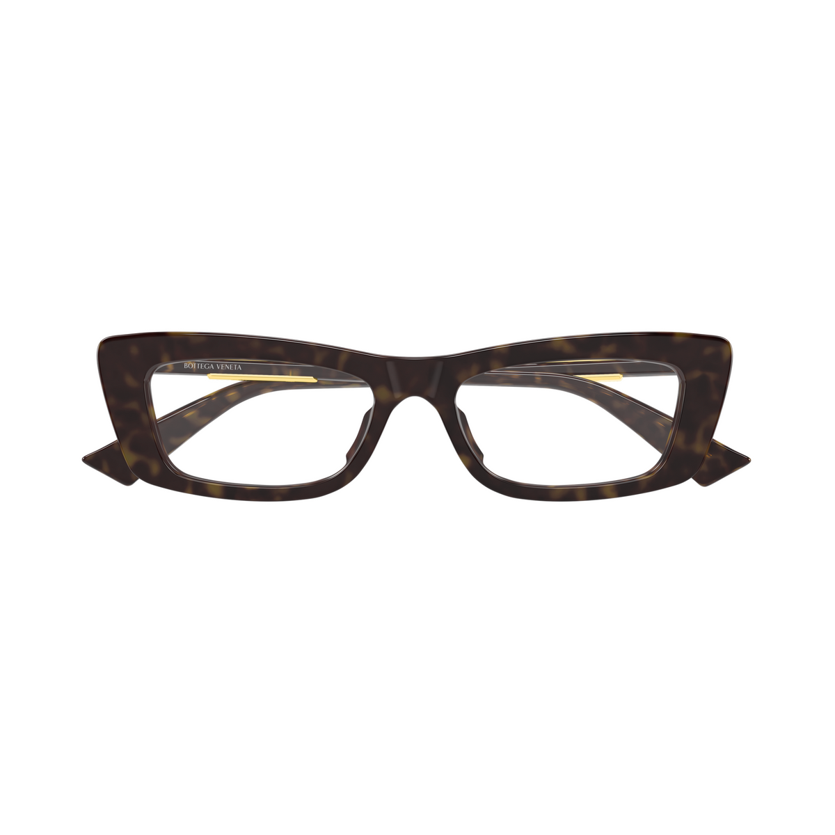 Bottega Veneta BV1449O Écaille Havane 55 007 de face - Les Lunettes de Pauline