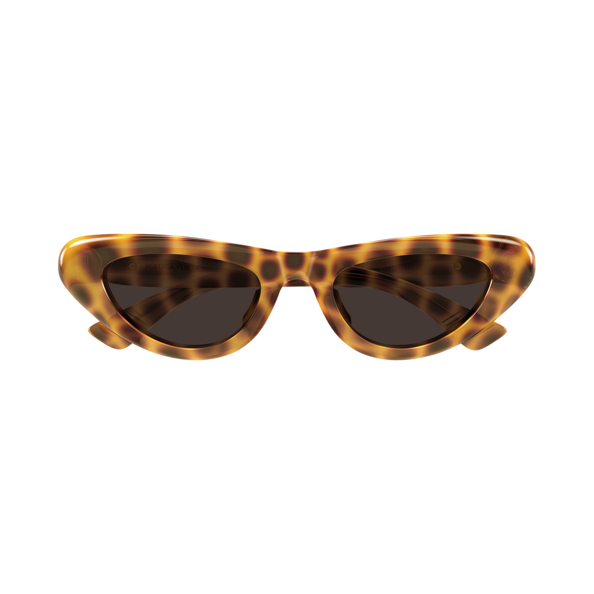 Bottega Veneta BV1450S Écaille Havane 002 de face - Les Lunettes de Pauline