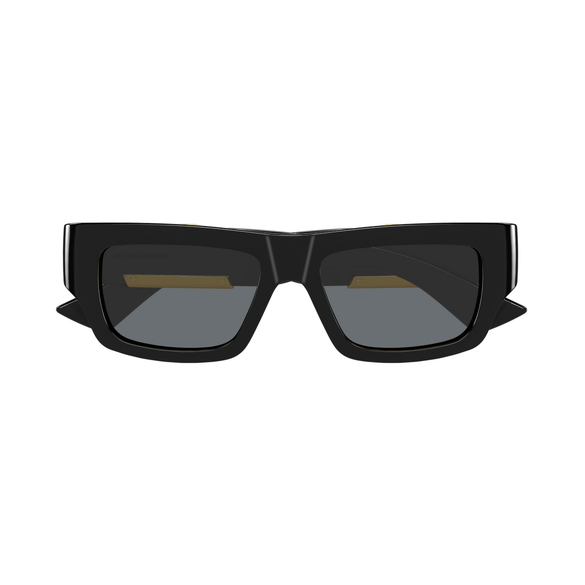Bottega Veneta BV1452S Noir 001 de face - Les Lunettes de Pauline