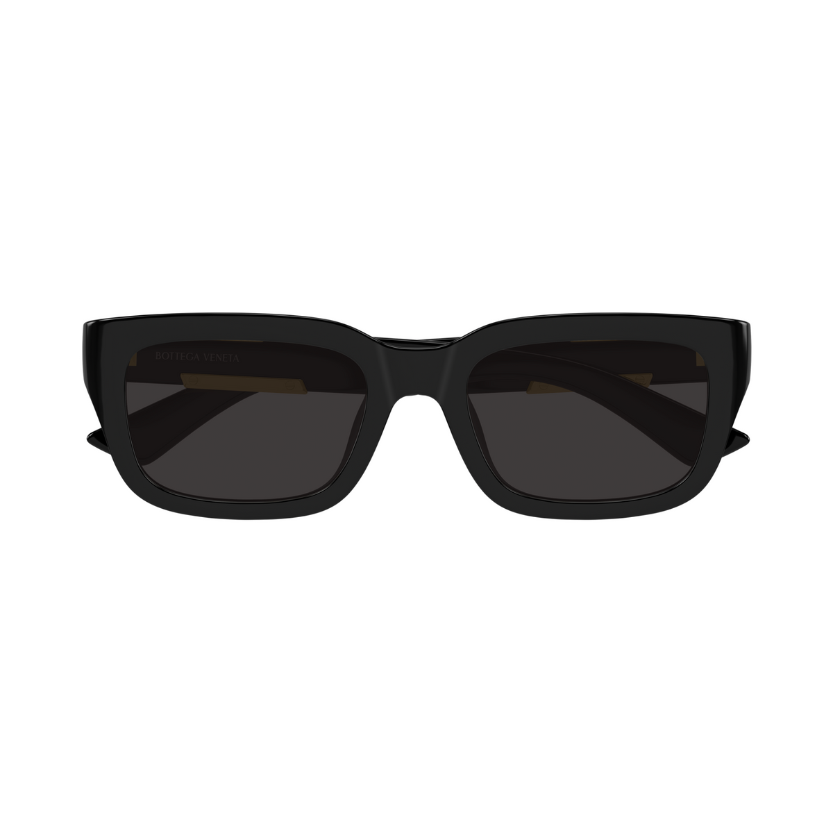 Bottega Veneta BV1453SA Noir 001 de face - Les Lunettes de Pauline