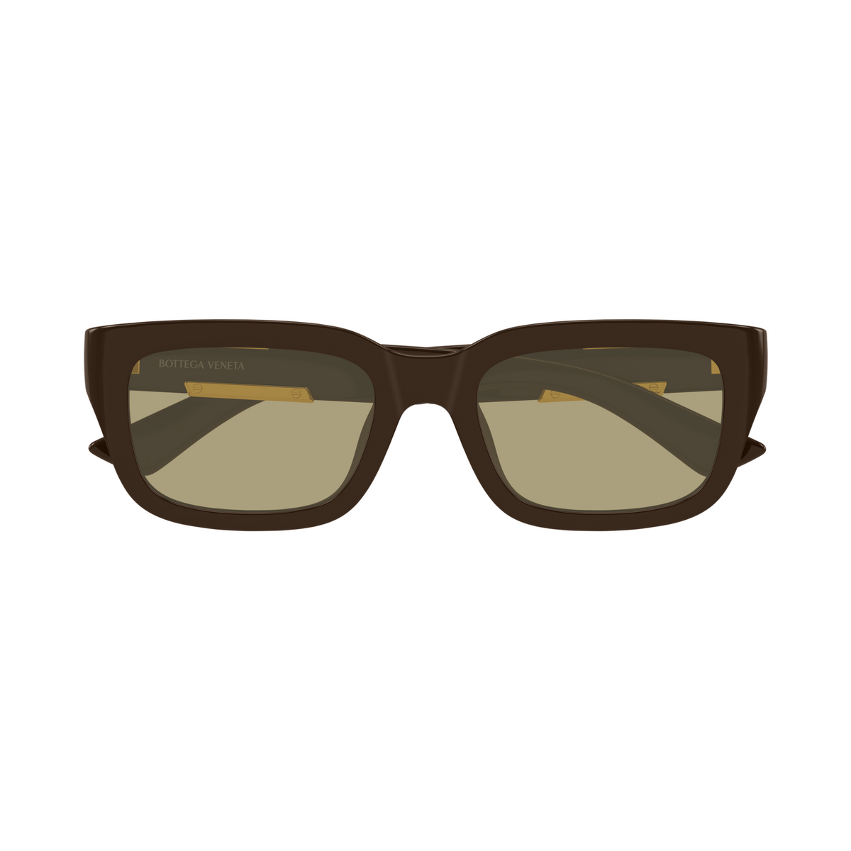 Bottega Veneta BV1453SA Brun 004 de face - Les Lunettes de Pauline