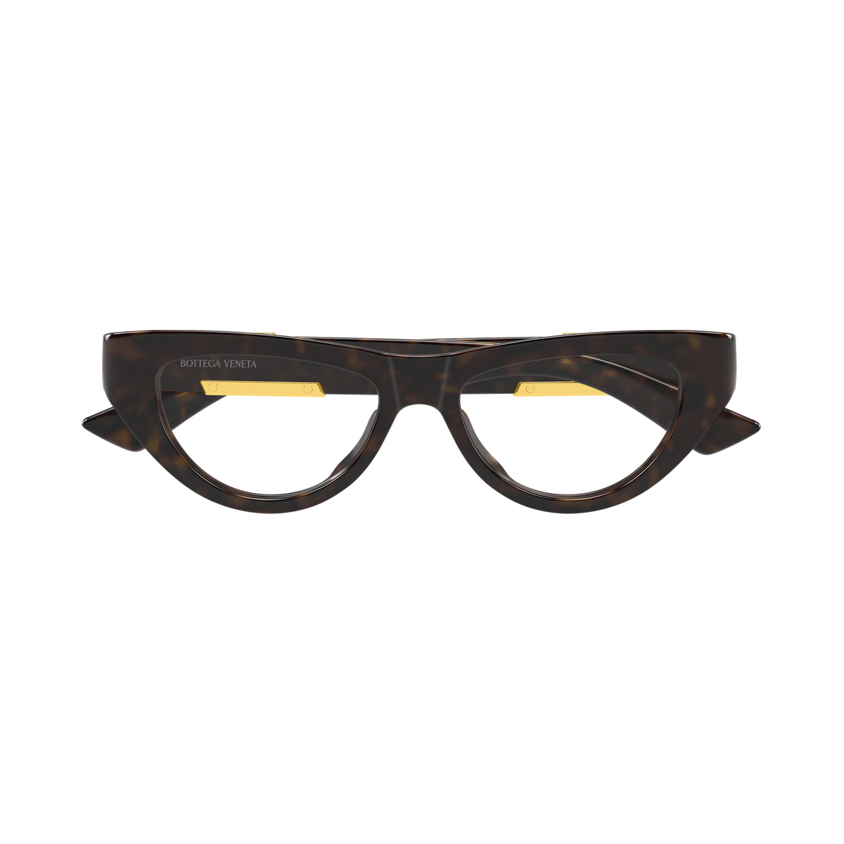 Bottega Veneta BV1454O Écaille Havane 002 de face - Les Lunettes de Pauline