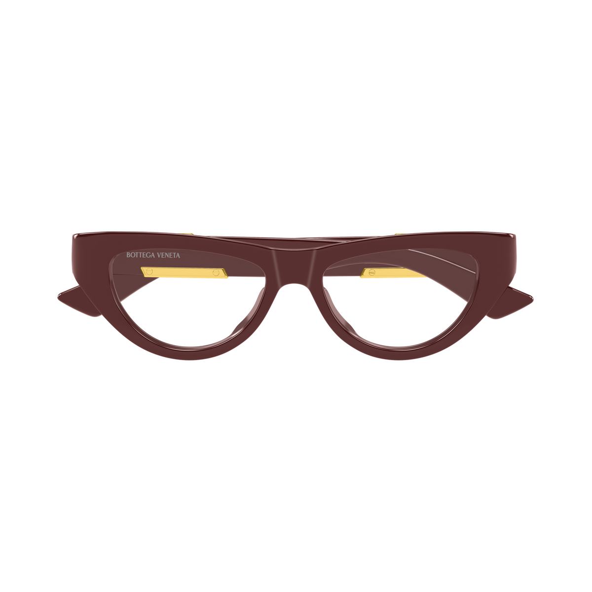 Bottega Veneta BV1454O Bordeaux 004 de face - Les Lunettes de Pauline