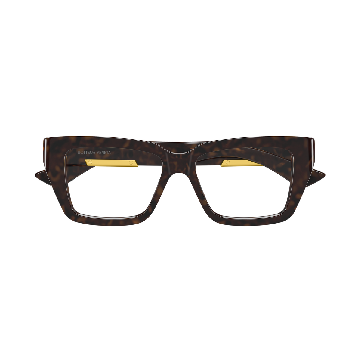 Bottega Veneta BV1455O Écaille Havane 002 de face - Les Lunettes de Pauline