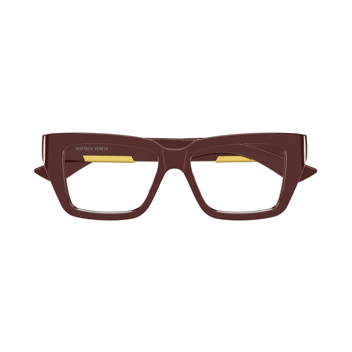 Bottega Veneta BV1455O Bordeaux 004 de face - Les Lunettes de Pauline