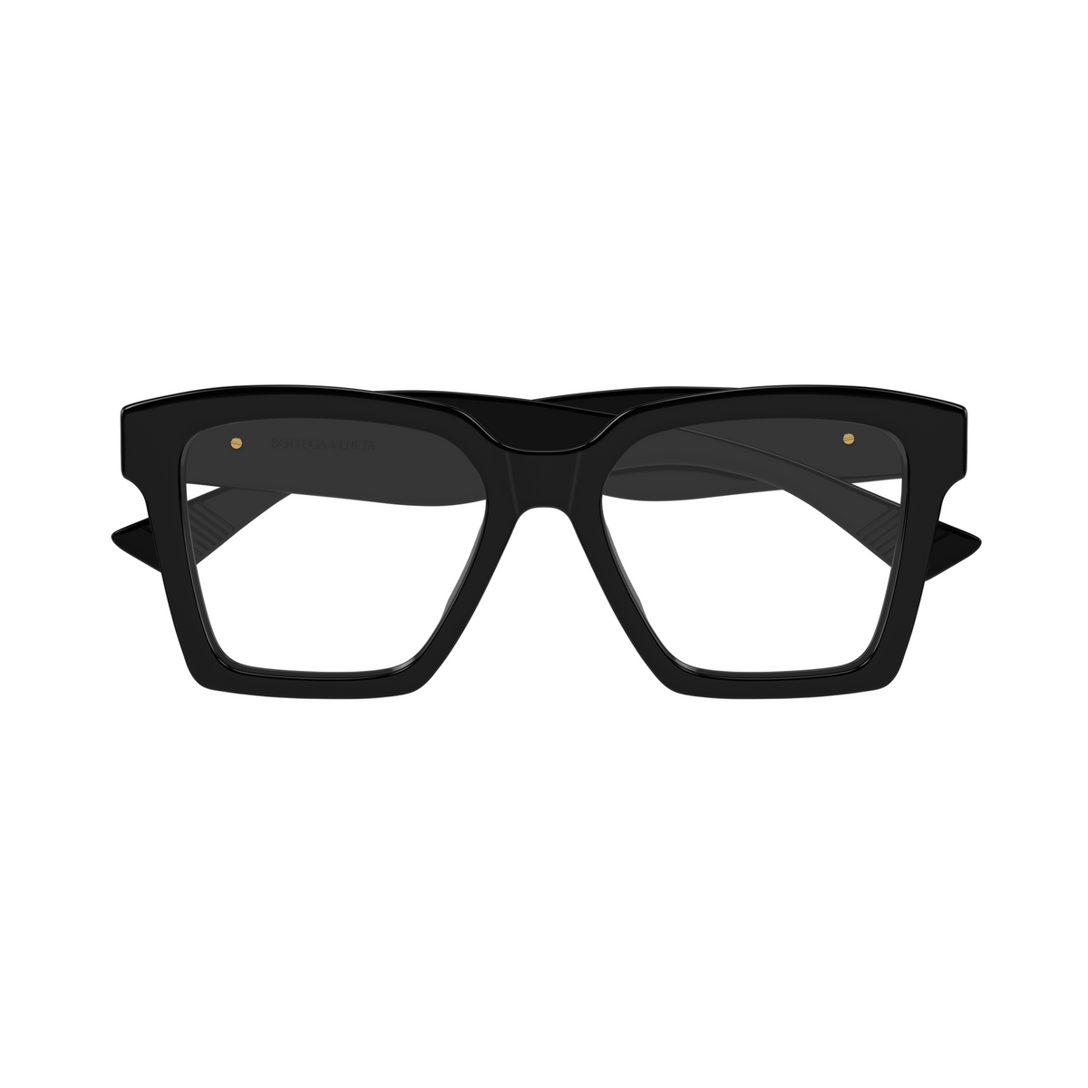 Bottega Veneta BV1458O Noir 001 de face - Les Lunettes de Pauline