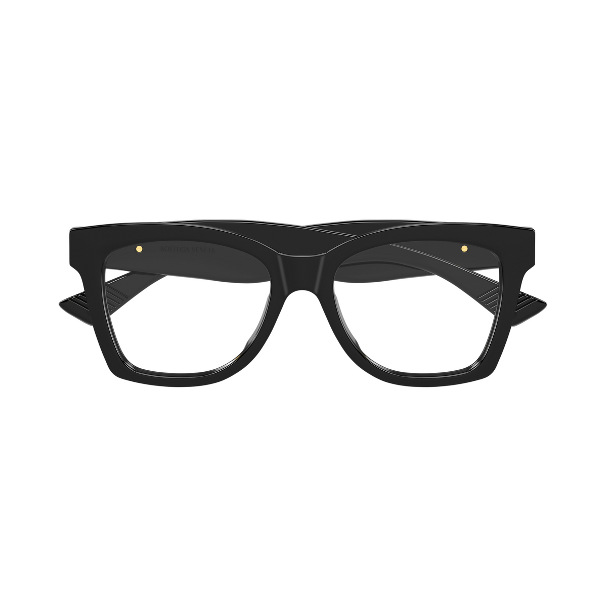 Bottega Veneta BV1459O Noir 001 de face - Les Lunettes de Pauline