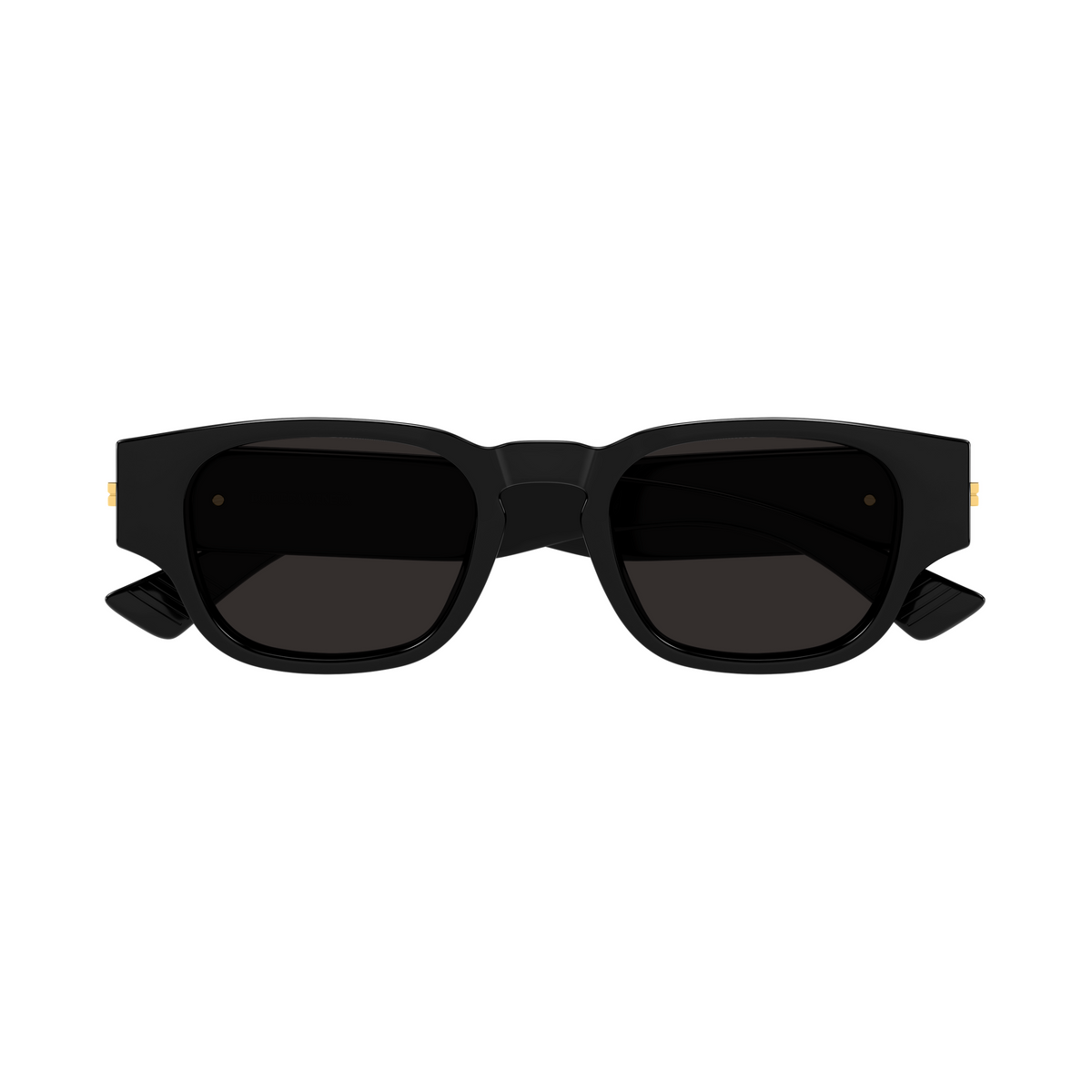 Bottega Veneta BV1460S Noir 001 de face - Les Lunettes de Pauline