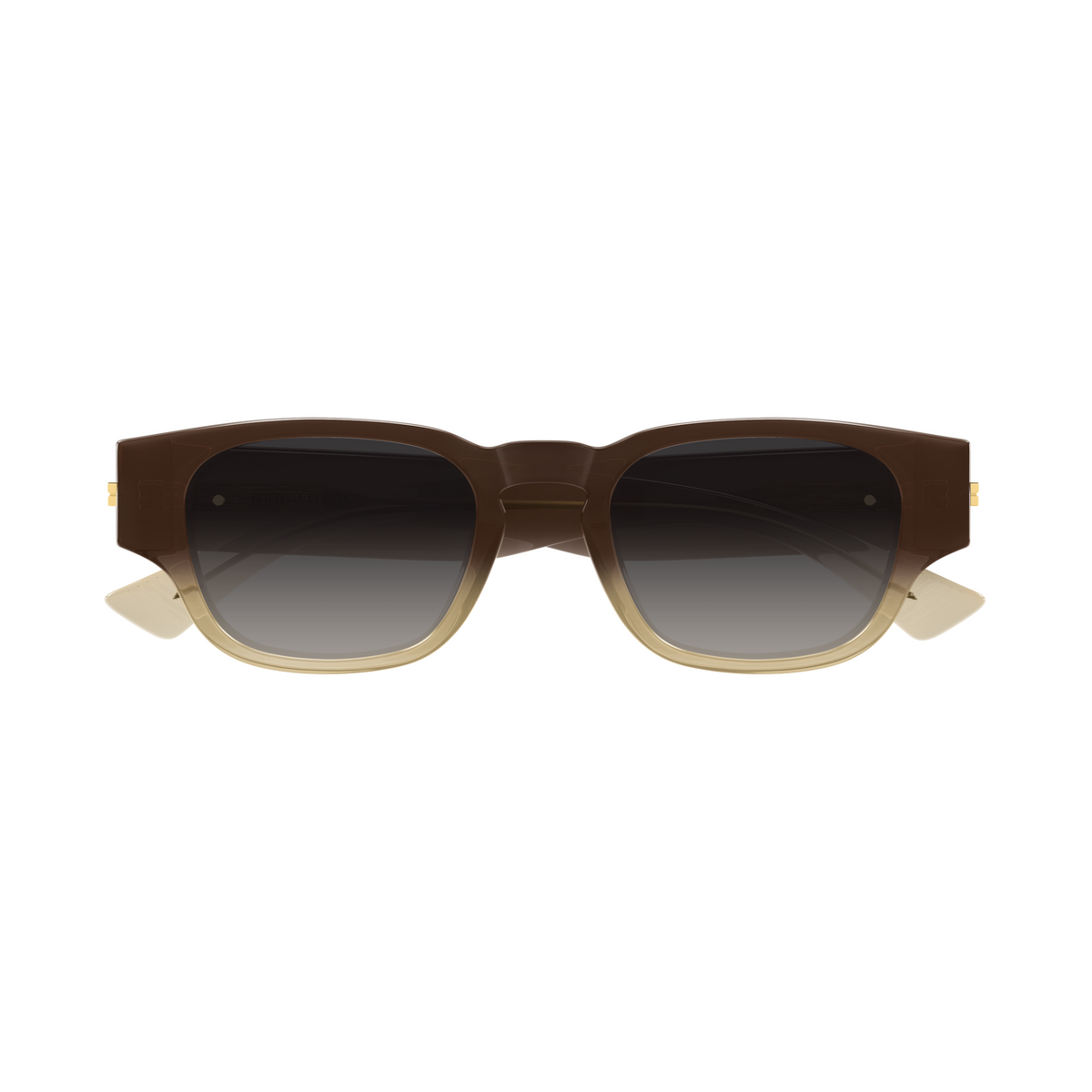 Bottega Veneta BV1460S Brun Dégradé 003 de face - Les Lunettes de Pauline