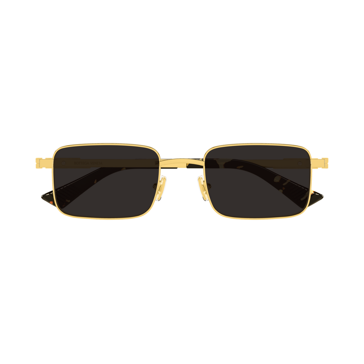 Bottega Veneta BV1469S Doré 001 de face - Les Lunettes de Pauline