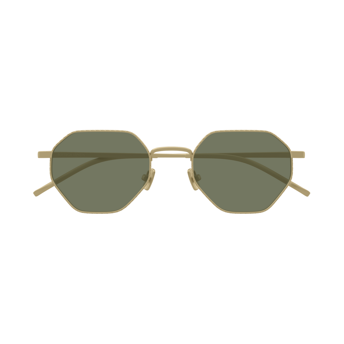 Bottega Veneta BV1471S Doré Bronze 003 de face - Les Lunettes de Pauline