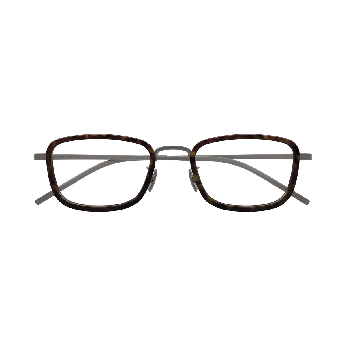 Bottega Veneta BV1474OA Brun Gunmetal 002 de face - Les Lunettes de Pauline