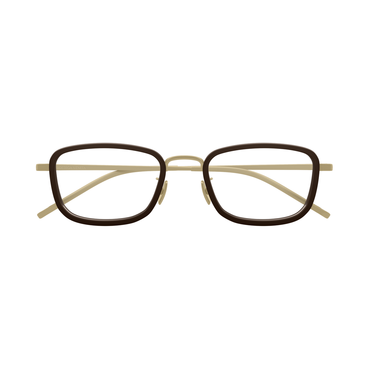 Bottega Veneta BV1474OA Brun Doré 003 de face - Les Lunettes de Pauline