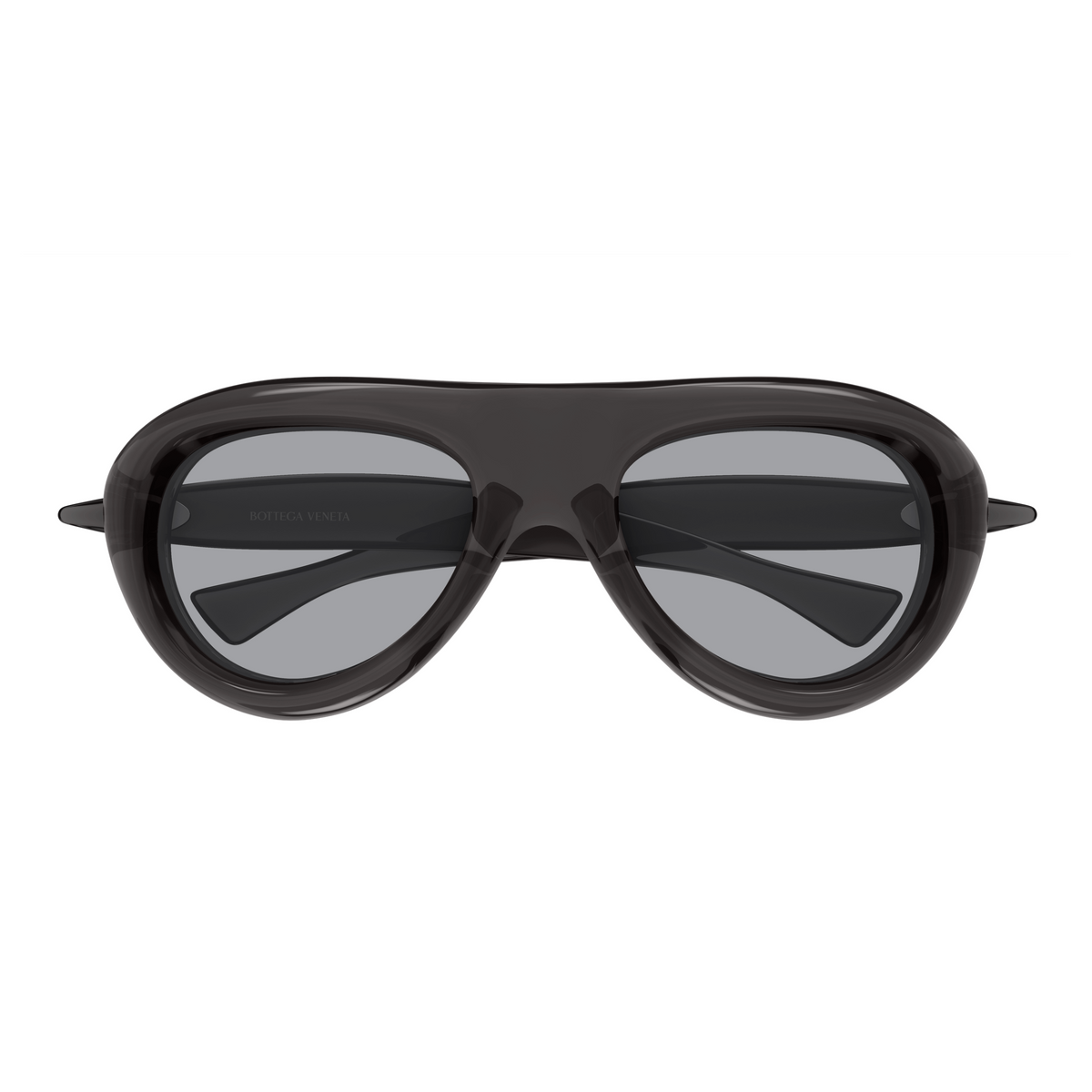 Bottega Veneta BV1483S Gris Cristal 003 de face - Les Lunettes de Pauline