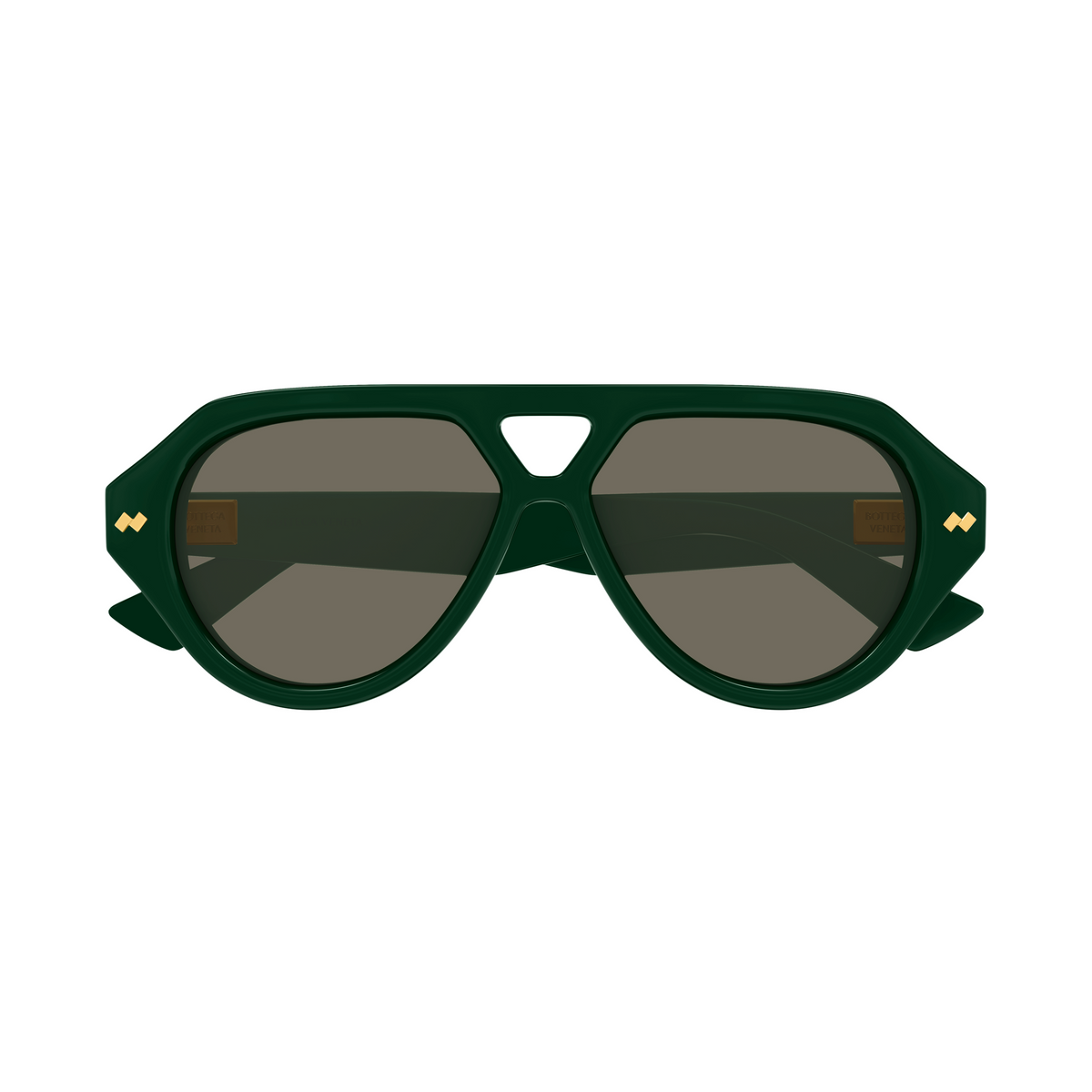 Bottega Veneta BV1485S Vert Foncé 005 de face - Les Lunettes de Pauline