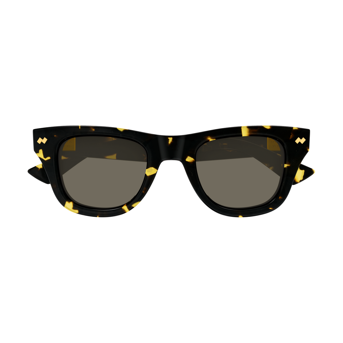 Bottega Veneta BV1486S Écaille Havane 002 de face - Les Lunettes de Pauline