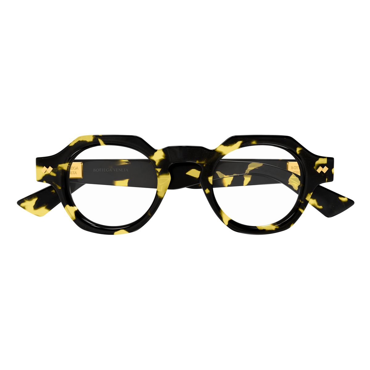 Bottega Veneta BV1487O Écaille Havane 002 de face - Les Lunettes de Pauline