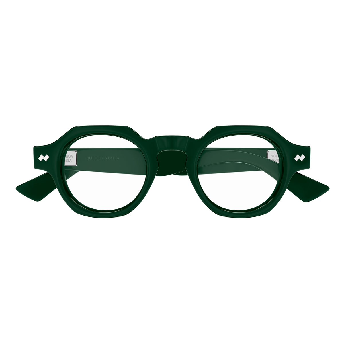 Bottega Veneta BV1487O Vert Foncé 005 de face - Les Lunettes de Pauline
