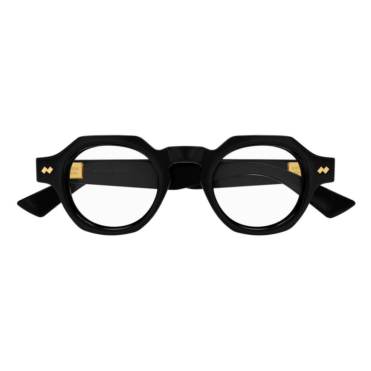 Bottega Veneta BV1487O Noir 006 de face - Les Lunettes de Pauline