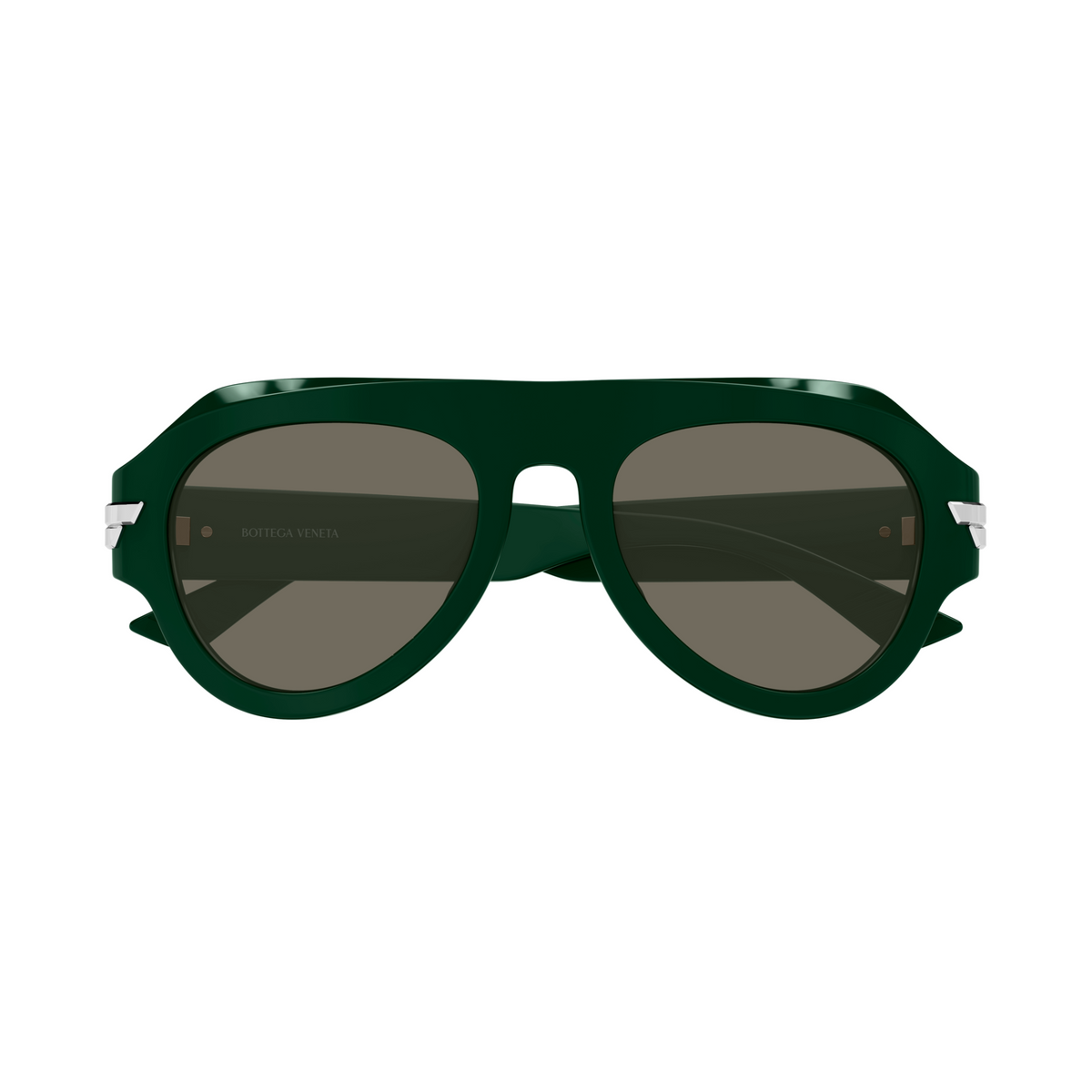 Bottega Veneta BV1488S Vert Foncé 005 de face - Les Lunettes de Pauline